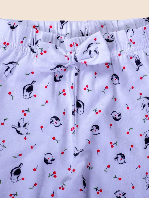 White_Printed_Full_Length_Cotton_Lycra_Leggings