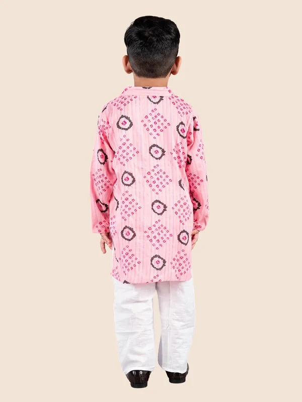 Pink_Printed_Kantha_Woven_Cotton_Kurta_With_Pyjamas