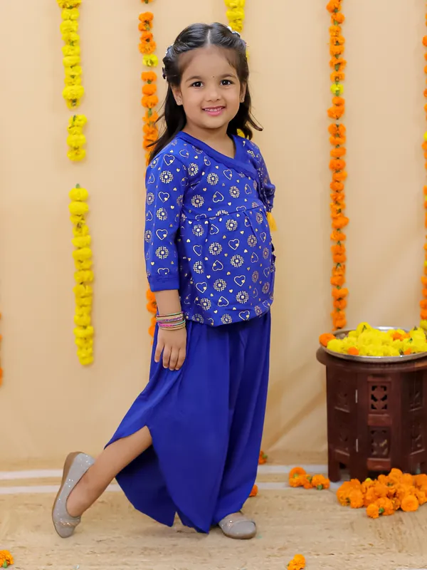Blue_Printed_Pure_Cotton_Angrakha_With_Harem