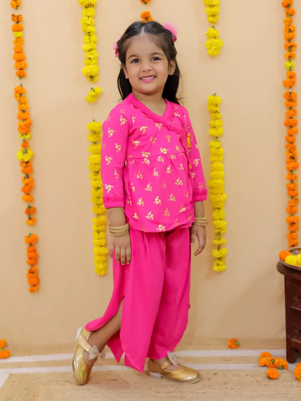 Pink_Printed_Pure_Cotton_Angrakha_With_Harem