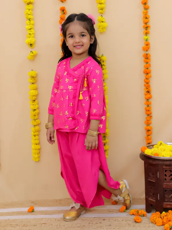 Pink_Printed_Pure_Cotton_Angrakha_With_Harem
