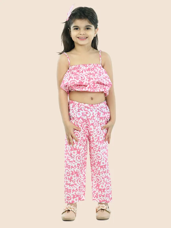 Pink_Printed_Pure_Cotton_Crop_Top_With_Pyjamas_Set