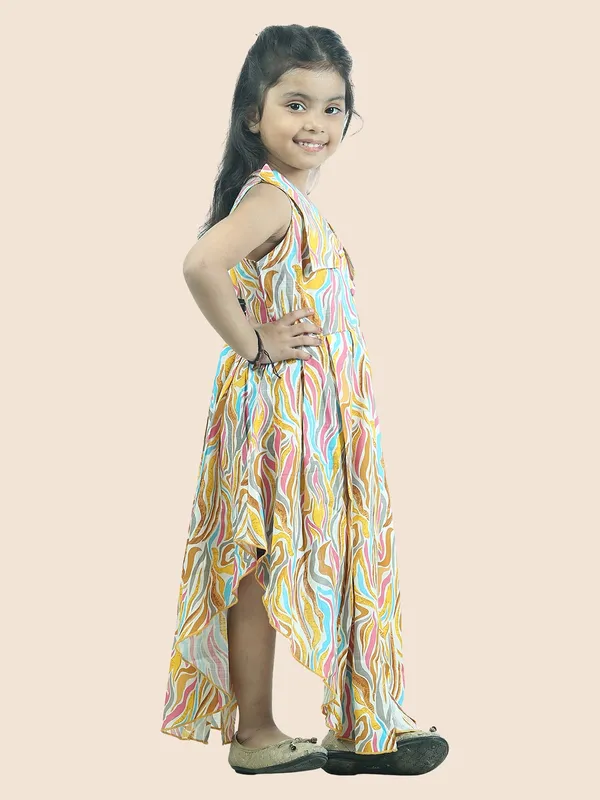 Multi_Colour_Print_Cotton_Peter_Pan_Collar_Dress