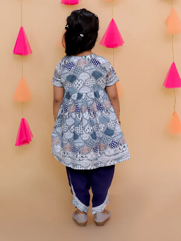 Pure_Cotton_Printed_Anrakha_With_Dhoti
