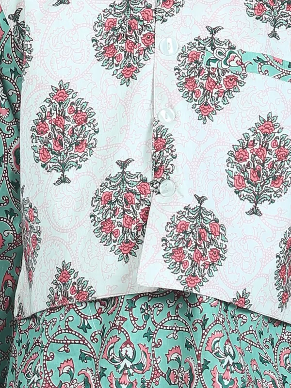 Pure_Cotton_Printed_Kurta_Pyjamas_With_Jacket