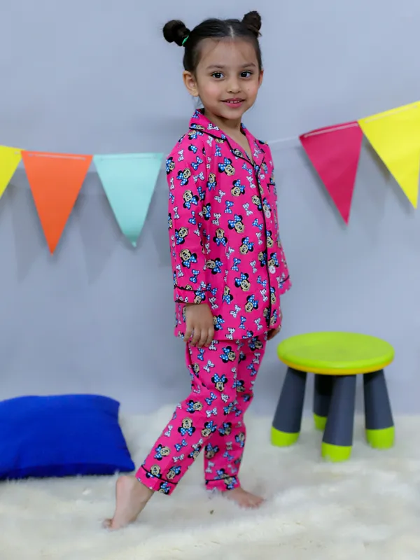 Pink_Woven_Pure_Cotton_Printed_Night_Suit