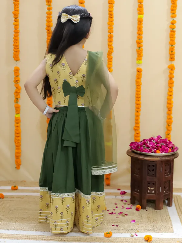 Green_Pure_Cotton_Printed_Lehenga_Choli