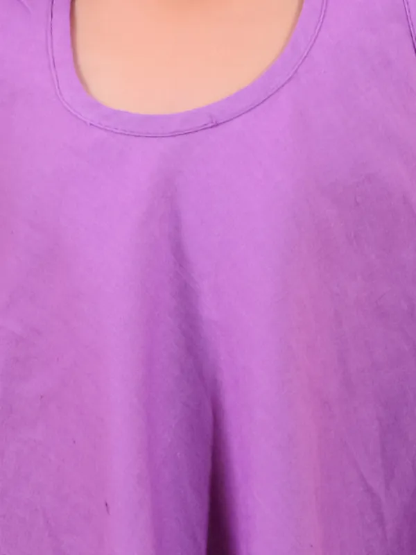 Purple_Pure_Cotton_Top_And_Pyjamas_With_Frill
