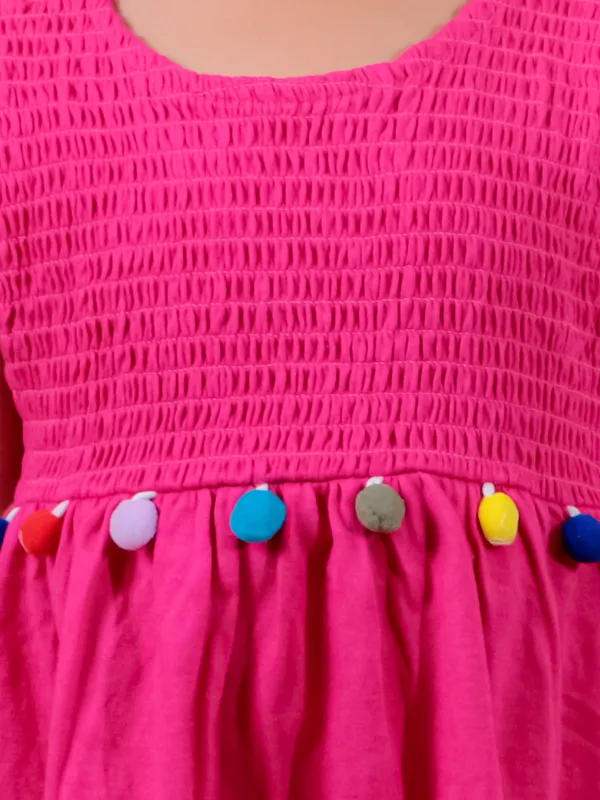 Pink_Cotton_Smoking_One_Piece_Frock