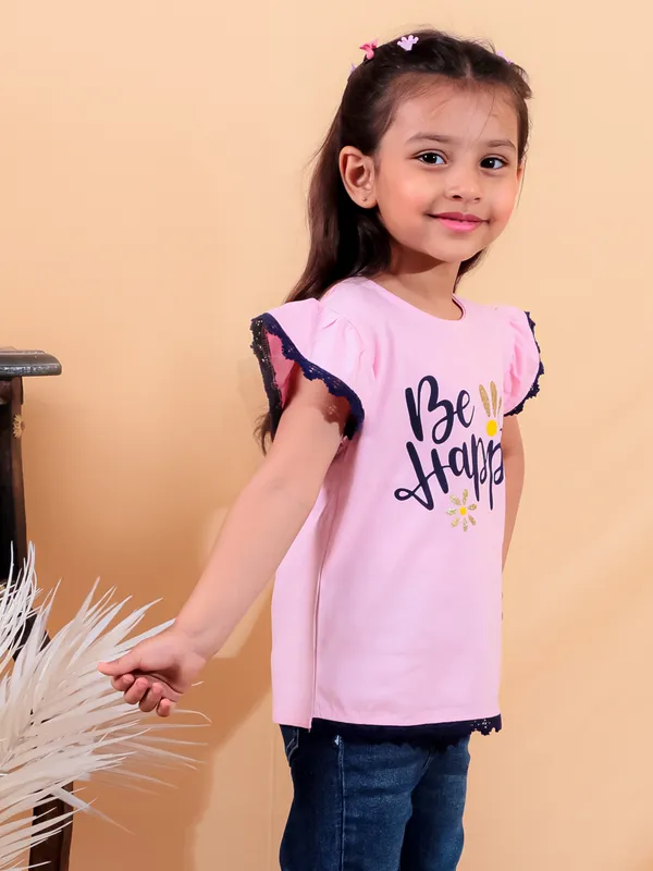 Pink_Pure_Cotton_Girls_Top