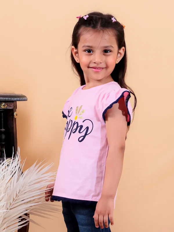 Pink_Pure_Cotton_Girls_Top
