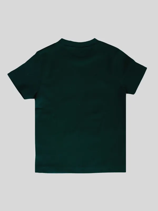 Dark_Green_Cotton_Dinosaur_Printed_T-Shirt
