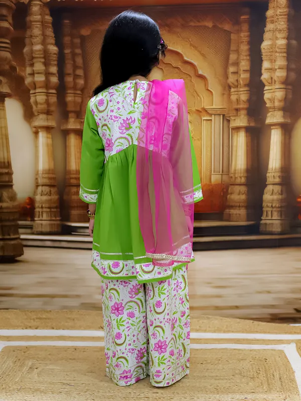 Green_Cotton_Printed_Kurta_Pyjama_Set_With_Dupatta