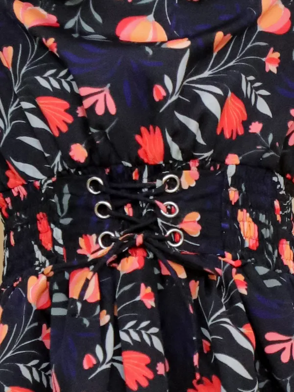 Black_Floral_Print_Bell_Sleeves_Cold_Shoulder_Dress