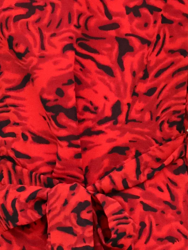 Red_Floral_Print_Ruffle_Short_Sleeves_Dress