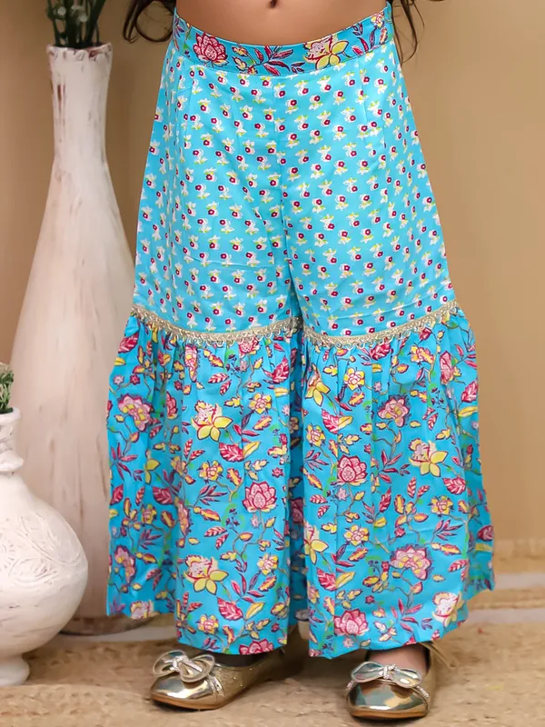 Junitos_Cotton_Woven__One_Shoulder_off_Printed__Top_with_Sharara__-_Sky_Blue