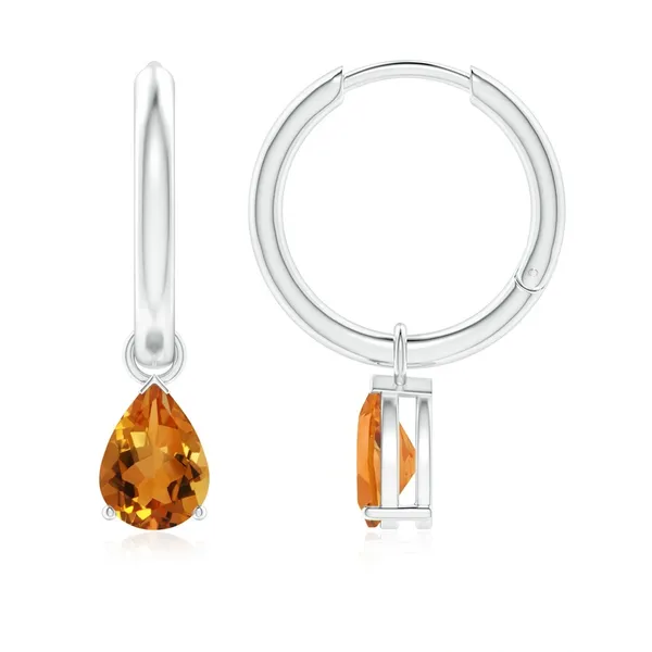 Yellow_Citrine_925_Sterling_Silver_Cluster_Set_Hinged_Earring