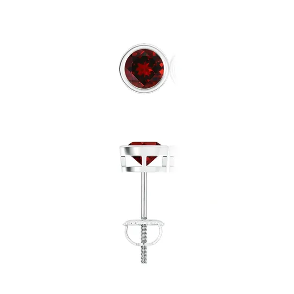Red_Garnet_925_Sterling_Silver_Prong_Set_Stud_Earring