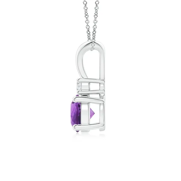 Purple_Amethyst_925_Pure_Sterling_Silver_Round_V-Bale_Pendant