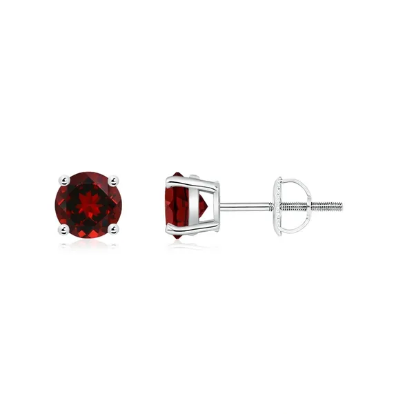Red_Garnet_925_Sterling_Silver_Prong_Set_Stud_Earring