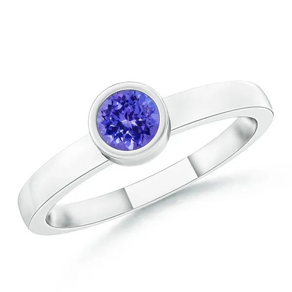Blue_Tanzanite_925_Sterling_Silver_Stackable_Ring