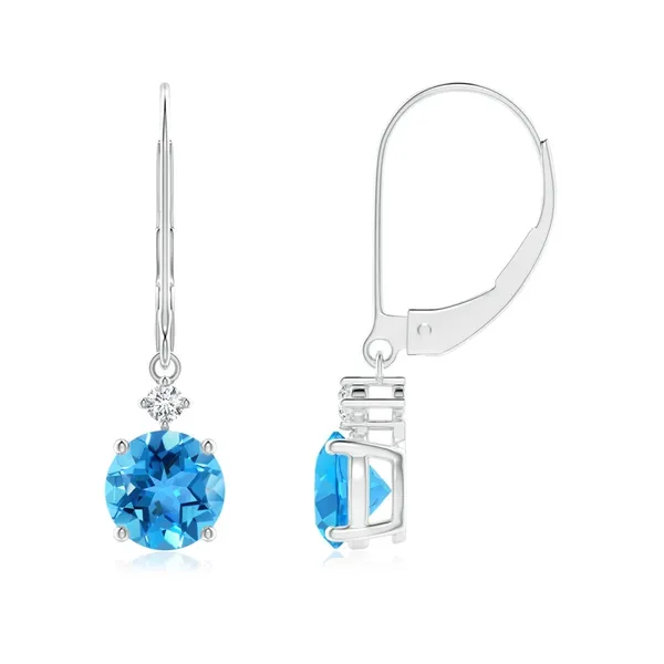 Blue_Topaz_925_Sterling_Silver_Cluster_Set_Dangle_Earring