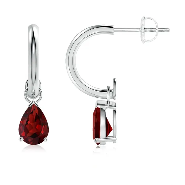 Red_Garnet_925_Sterling_Silver_Prong_Set_Drop_Earring