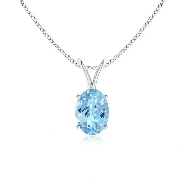 Blue_Aquamarine_925_Pure_Sterling_Silver_Oval_V-Bale_Pendant