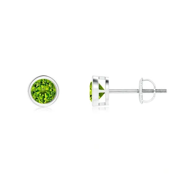 Green_Peridot_925_Sterling_Silver_Prong_Set_Stud_Earring