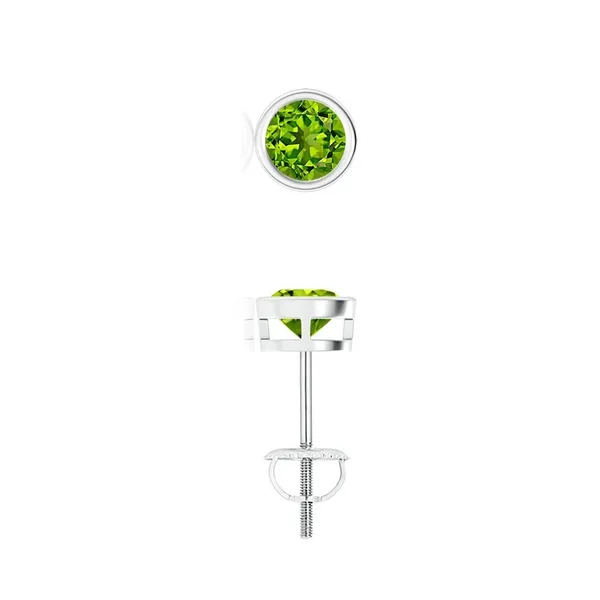 Green_Peridot_925_Sterling_Silver_Prong_Set_Stud_Earring