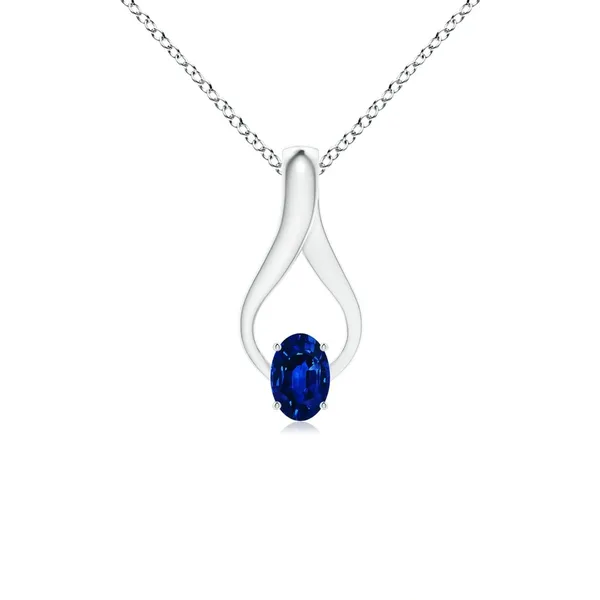 Blue_Sapphire_925_Pure_Sterling_Silver_Oval_Wishbone_Pendant