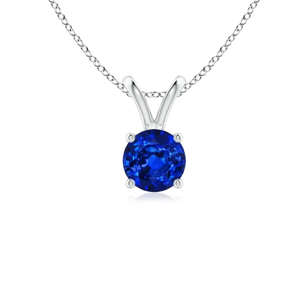 Blue_Sapphire_925_Pure_Sterling_Silver_Round_V-Bale_Pendant