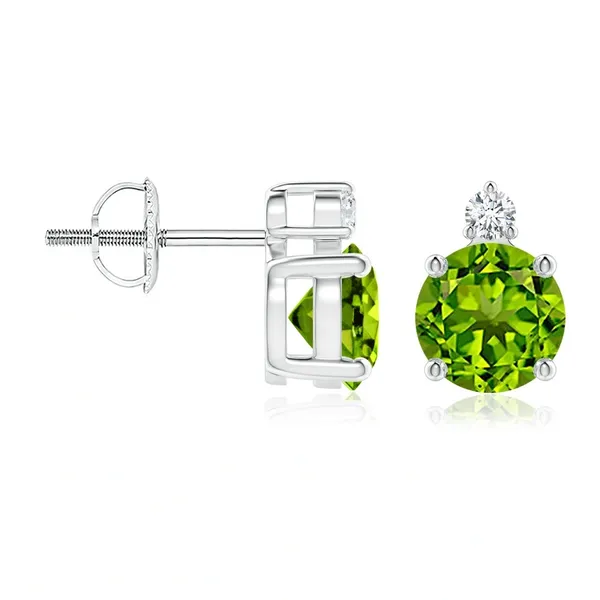 Green_Peridot_925_Sterling_Silver_Basket_Set_Stud_Earring