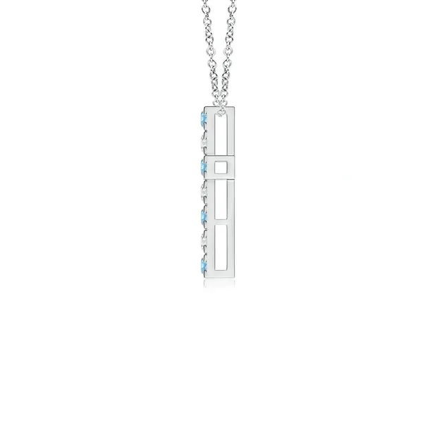 Blue_Aquamarine_925_Pure_Sterling_Silver_Round_Cross_Pendant