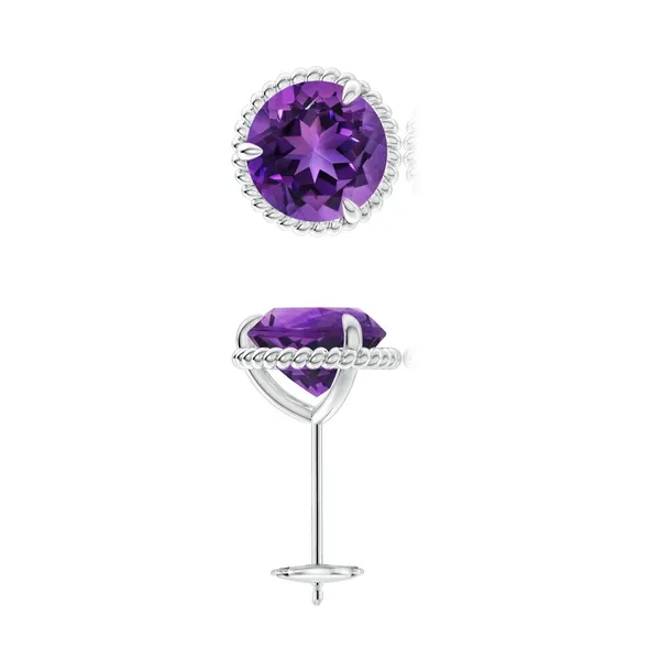 Purple_Amethyst_925_Sterling_Silver_Claw_Set_Stud_Earring