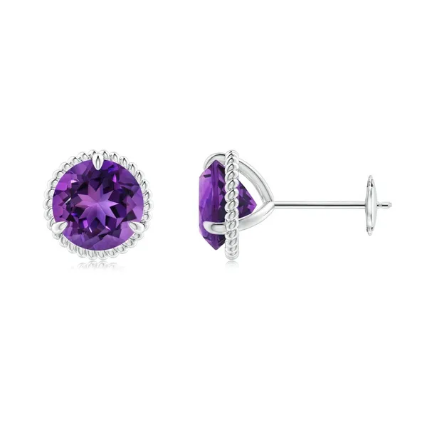 Purple_Amethyst_925_Sterling_Silver_Claw_Set_Stud_Earring