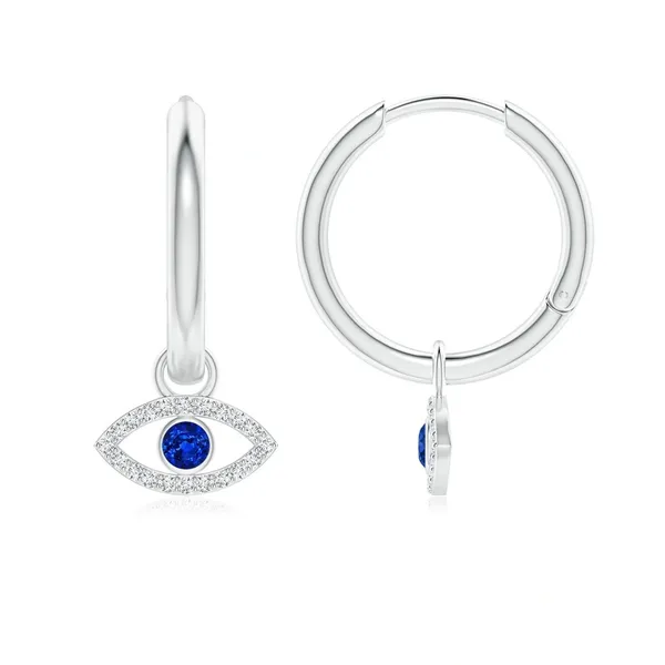 Blue_Sapphire_925_Sterling_Silver_Prong_Set_Evil_Eye_Earring