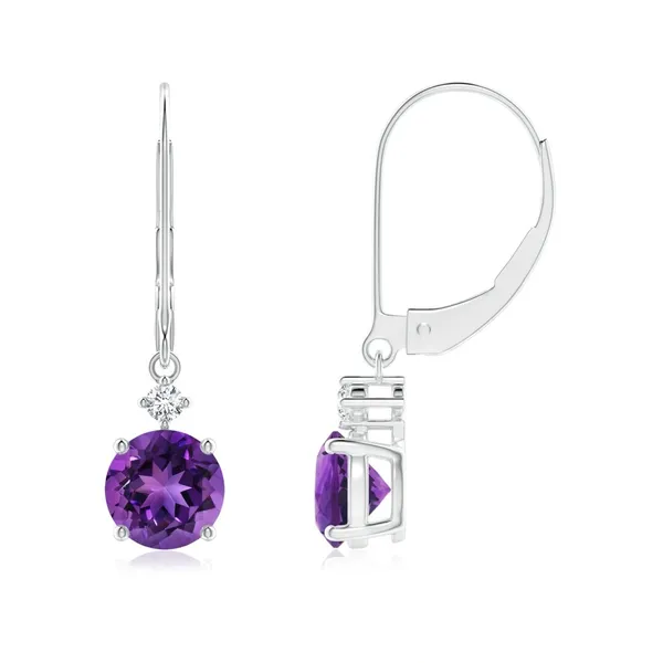 Purple_Amethyst_925_Sterling_Silver_Cluster_Set_Dangle_Earring