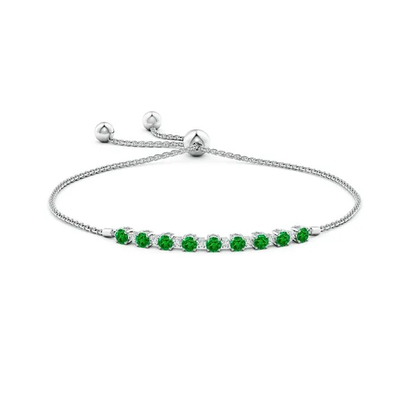 Green_Emerald_925_Sterling_Pure_Silver_Bolo_Bracelet