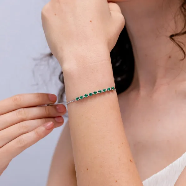Green_Emerald_925_Sterling_Pure_Silver_Bolo_Bracelet