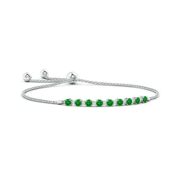 Green_Emerald_925_Sterling_Pure_Silver_Bolo_Bracelet