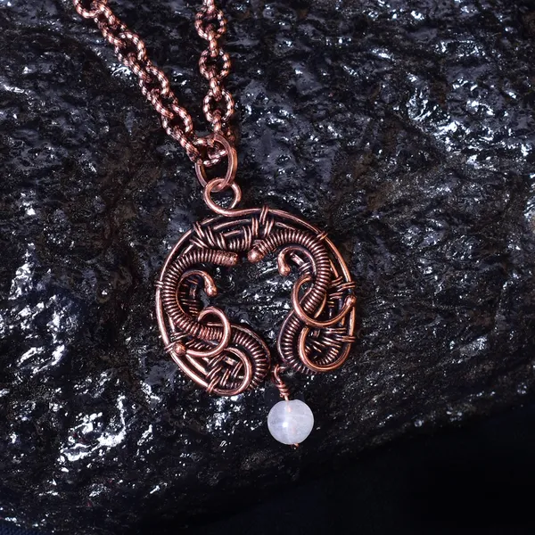Blue_Moonstone_Healing_Gemstone_Copper_Wire_Wrap_Black_Oxidised_Chain_Pendant_(1.77_Cm)