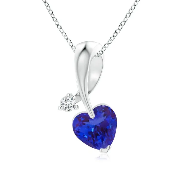 Blue_Tanzanite_925_Pure_Sterling_Silver_Heart_Ribbon_Pendant