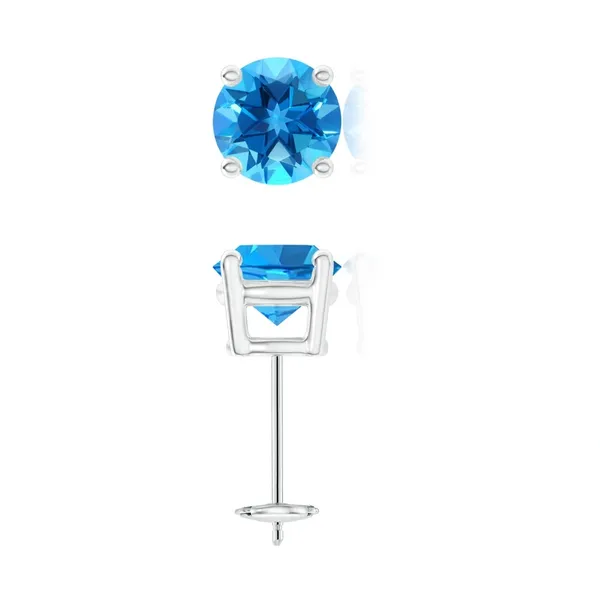 Blue_Topaz_925_Sterling_Silver_Prong_Set_Stud_Earring