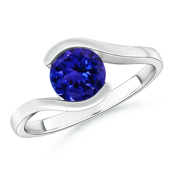 Blue_Tanzanite_925_Sterling_Silver_Semi_Bezel-Set_Bypass_Ring