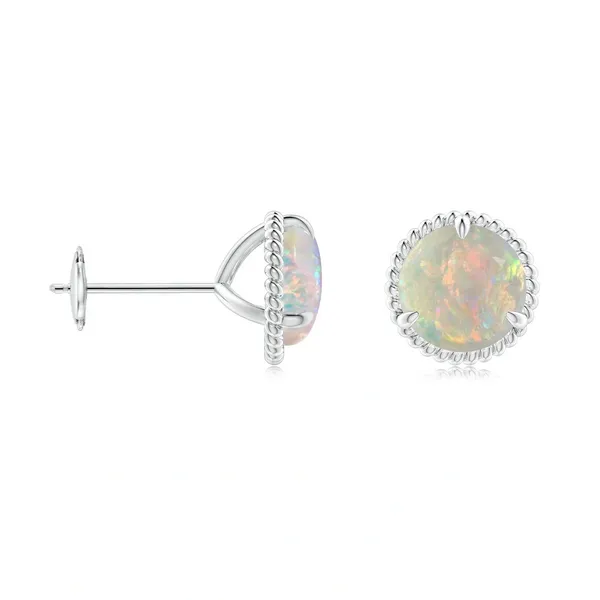 Multicolor_Ethiopian_Opal_925_Sterling_Silver_Claw_Set_Stud_Earring