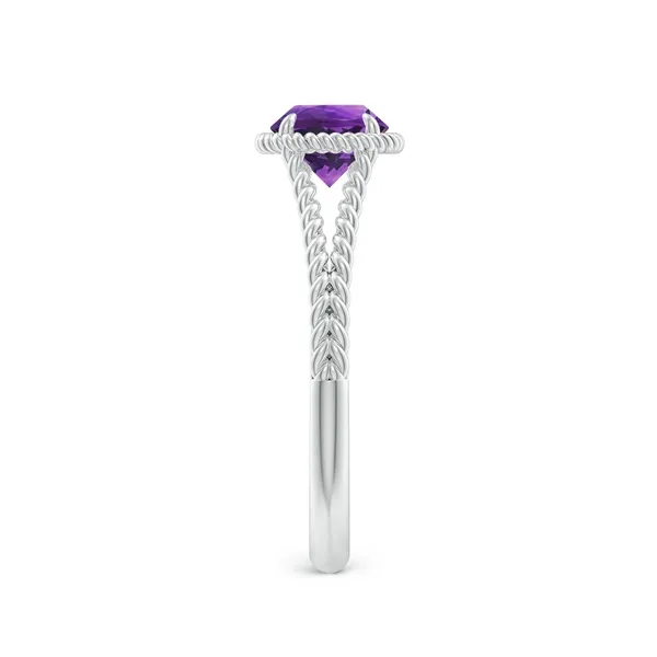 Purple_Amethyst_925_Sterling_Silver_Split_Shank_Ring