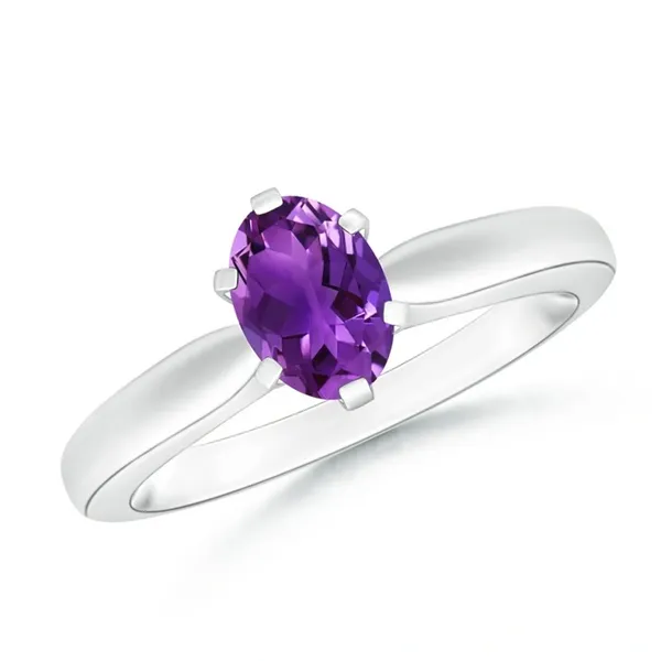 Purple_Amethyst_925_Sterling_Silver_Tapered_Shank_Ring