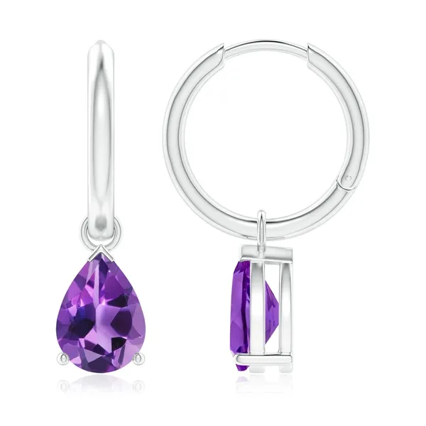 Purple_Amethyst_925_Sterling_Silver_Cluster_Set_Hinged_Earring