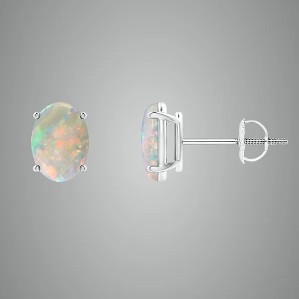 Multicolor_Ethiopian_Opal_925_Sterling_Silver_Prong_Set_Stud_Earring